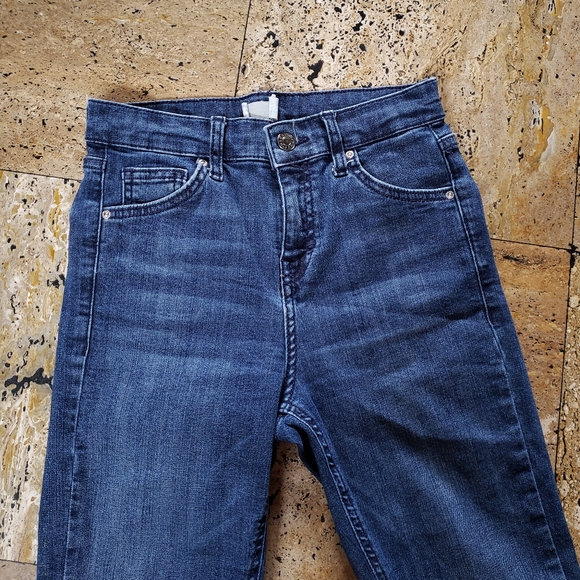 Topshop Jamie high rise skinny crop jeans - Picture 2 of 3